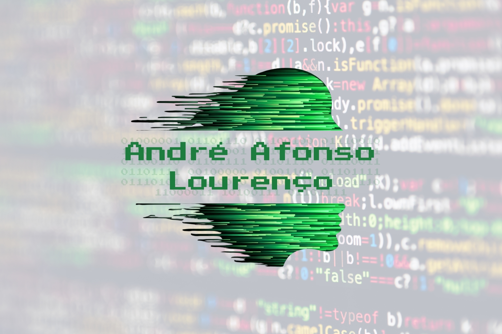 I'm André Afonso Lourenço