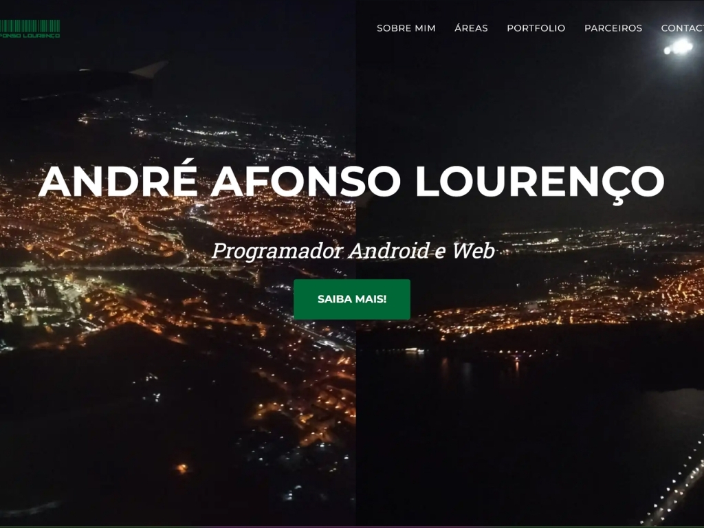 Creation of the andreafonsolourenco.pt website