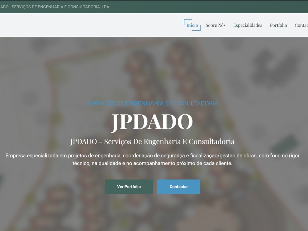 Update of the jpdado.pt website in .NET Core